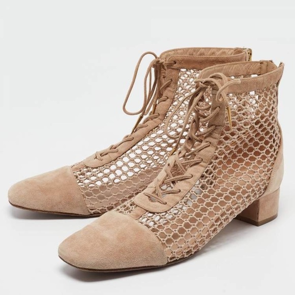 Dior Naughtily-D 3cm Mesh Ankle Boot 40 - Picture 4 of 11